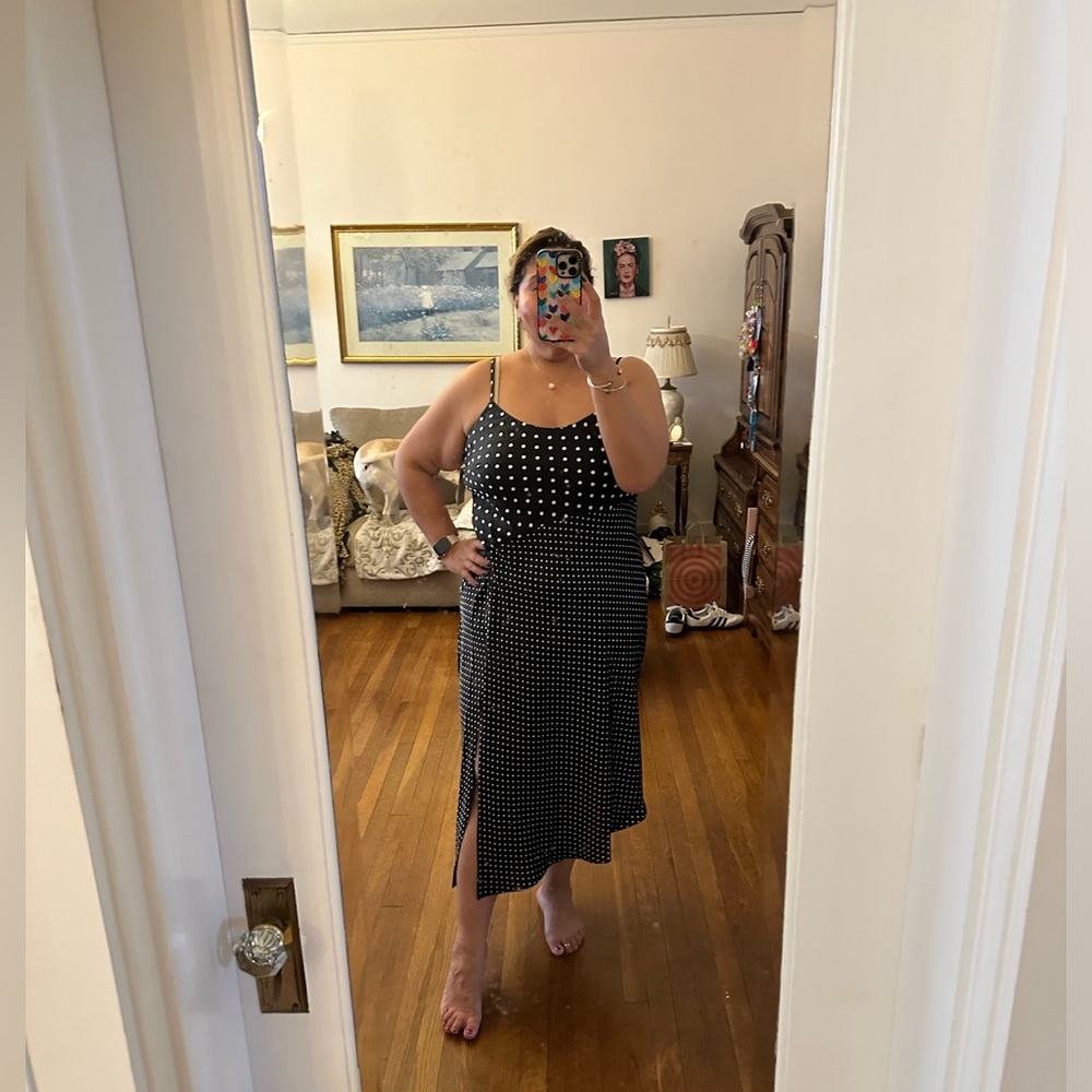 Target midi Polka Dot Dress Size XXL